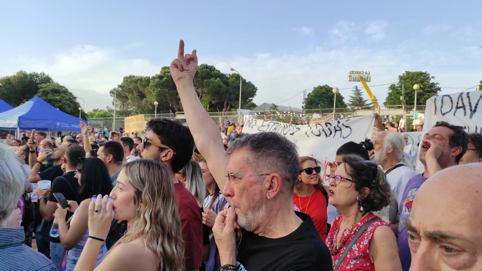 Pitada a David Pérez, este viernes por la tarde, en Madrid.