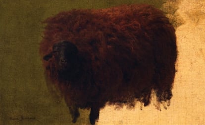 'Large wooly sheep', de Rosa Bonheur