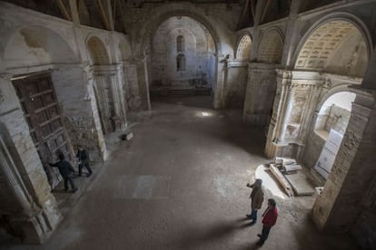 Interior de la iglesia de San Lorenzo en &Uacute;beda. 