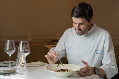 El cocinero Carlos Griffo, responsable del restaurante madrileño Calisto.  