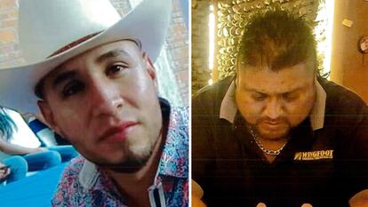 Las dos víctimas mexicanas de la matanza migrante, Daniel Pérez y Jesús Martínez