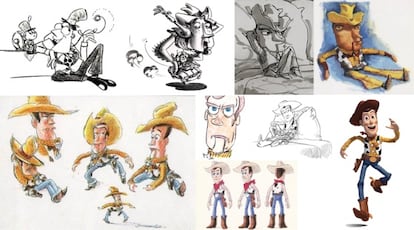 La evolución del sheriff Woody.