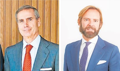 Santiago Eguidazu, presidente y consejero delegado de Alantra (a la izquierda), y Jaime Cano, socio de la entidad.