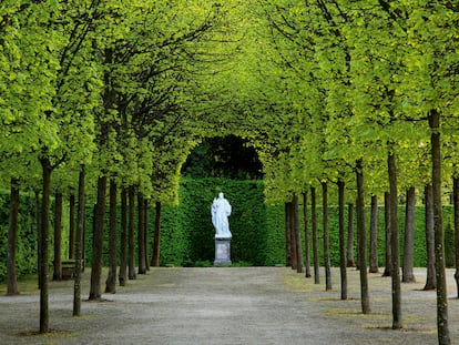 Un jardín vivo del XVIII