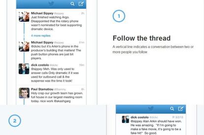 Twitter presenta su nueva interfaz.