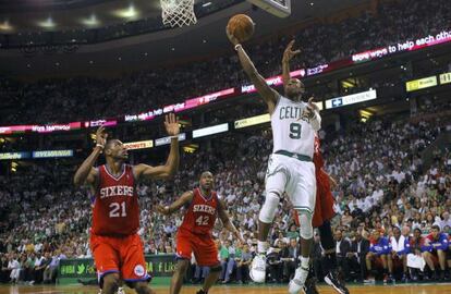 Rajon Rondo encesta