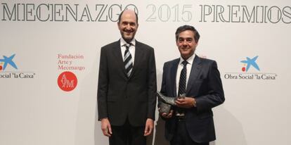 Ignacio Múgica (izquierda) y Pedro Carreras.