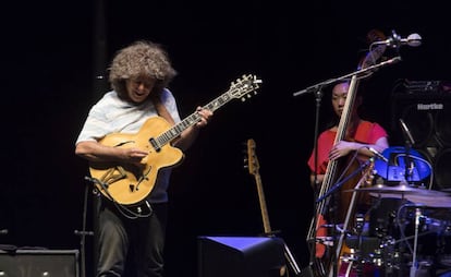 El concierto de anoche de Pat Metheny en el festival Las Noches del Botánico 2018. 