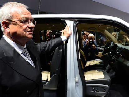 Martin Winterkorn, entonces presidente de Volkswagen, en Hannover (Alemania) el 5 de mayo de 2015.