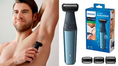 afeitadoras para la ducha, afeitadora ducha, afeitadora corporal hombre ducha, afeitarse antes o después de ducharse, afeitadora corporal ducha philips, afeitadora bajo la ducha, philips bodygroom 7000, máquina afeitar ducha amazon, Philips Serie 3000 BG3010/15