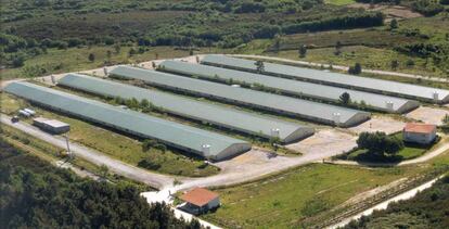 Instalaciones de Coren en la provincia de Ourense.