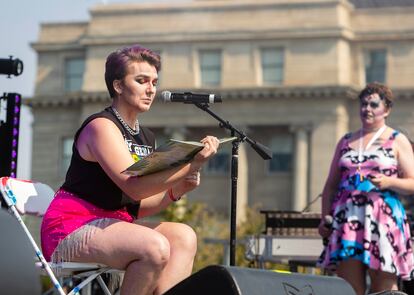 Drag Story Time at the Boise Pride Festival on Sunday, Sept, 11, 2022