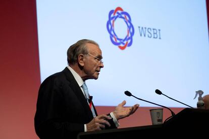 Isidro Fainé, presidente de WSBI, de la Fundación La Caixa y de CECA,, en una fotografía de archivo.