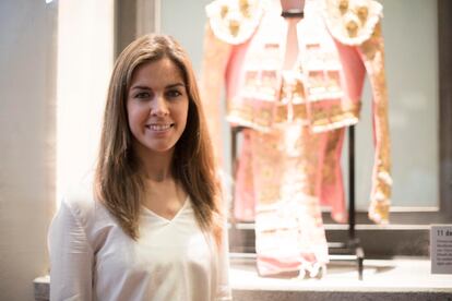 La presentadora del evento, Elena Salamanca