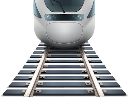 Trenes en riesgo de vía muerta