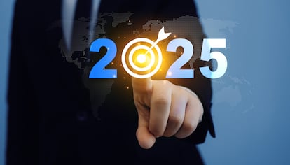 Aim strategy startup business in new year 2025.
Business goals trends in 2025.Business plan strategy and development.