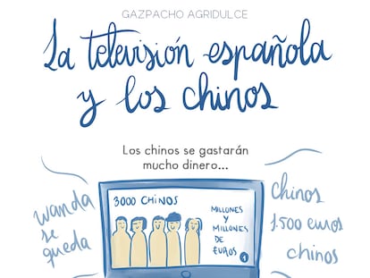 Los chinos en la televisión española