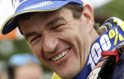 Marc Coma, tras su triunfo. 