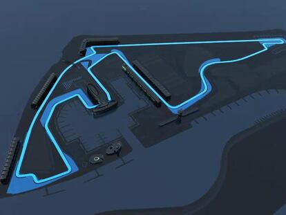 Vuelta virtual al circuito Yas Marina (Abu Dabi)