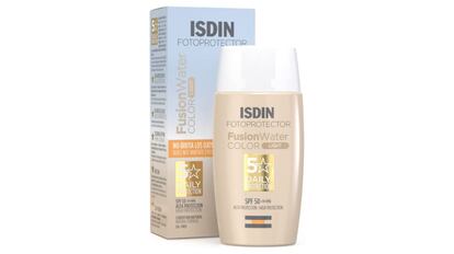 Fotoprotector ISDIN Fusion Water Color para el rostro