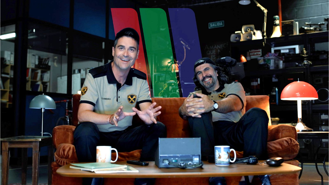 Álex Clavero y J.J. Vaquero, en 'La garita'.