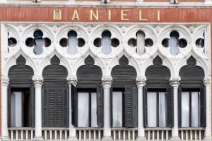 El Palazzo Dandolo, actualmente el hotel Danieli. 