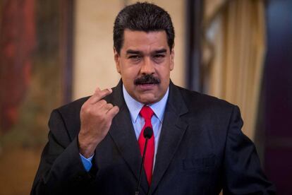 Venezuelan president, Nicolás Maduro.