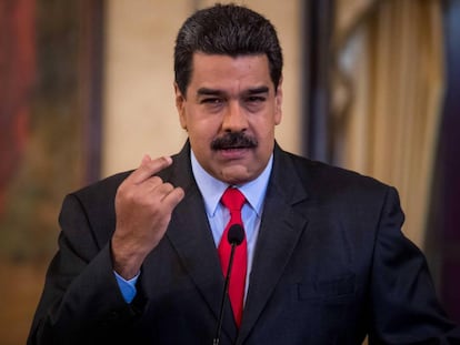 Venezuelan president, Nicolás Maduro.