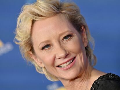 Anne Heche en la gala anual de los Premios del Sindicato de Directores, celebrada en Los Ángeles, California, el 12 de marzo de 2022.