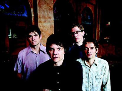 Los miembros de Wilco.