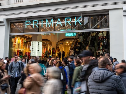 Tienda Primark en el centro de Madrid, en una imagen de archivo.