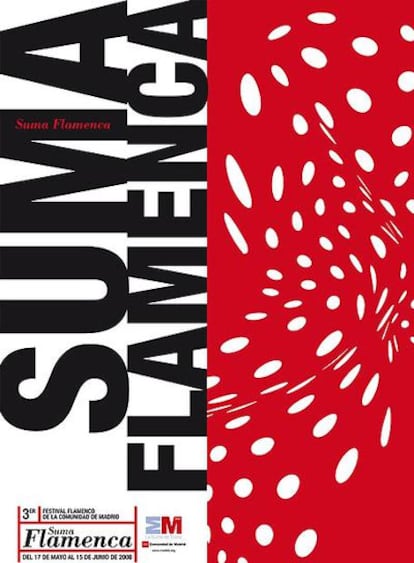 Cartel de presentación del festival SUMA Flamenca de la Comunidad de Madrid