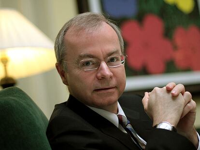 David Kennedy, durante su visita a Madrid.