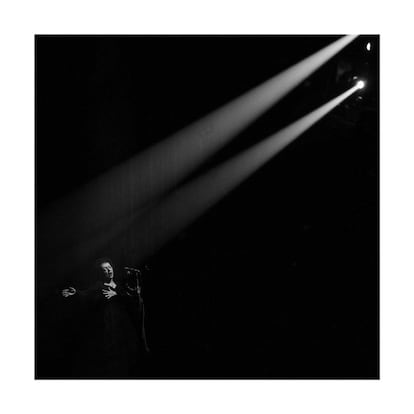 La cantante francesa Edith Piaf (1962).