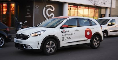 Cabify añade a su plataforma el servicio de 'carsharing' WiBLE.