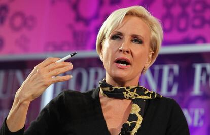 A apresentadora Mika Brzezinski