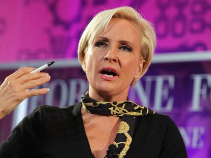 A apresentadora Mika Brzezinski