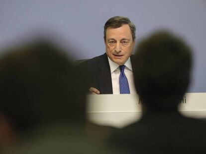 El presidente del Banco Central Europeo (BCE), Mario Draghi.