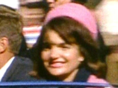 Fotograma del vídeo que muestra el momento del asesinato del ex presidente de EE UU John Fitzgerald Kennedy en Dallas