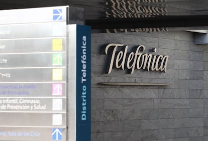 Sede de Telefónica en Madrid.