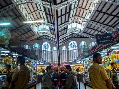 El Mercado Central de Valencia.