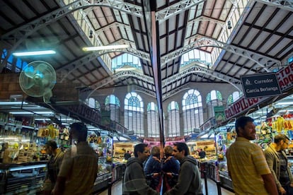 El Mercado Central de Valencia.