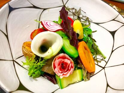 ENSALADA DE VERDURAS CON HORMIGAS / CAPEL