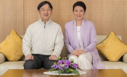 El príncipe Naruhito y la princesa Masako, el pasado febrero.