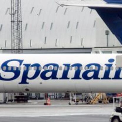 Avión de Spanair