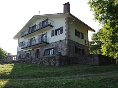 Una casa rural en el Pirineo Navarro.