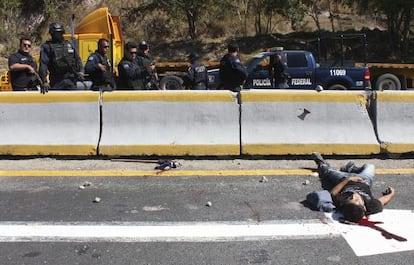 Uno de los jóvenes muertos en Guerrero (México).