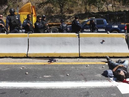 Uno de los j&oacute;venes muertos en Guerrero (M&eacute;xico).