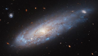 Imagen del espacio tomada por el Hubble