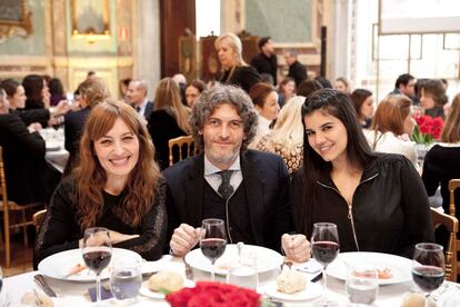 Susana Ibáñez (Directora de Marketing Publicitario Condé Nast), Gabriela Melguizo y Alfonso Martínez (Marco Mavilla).